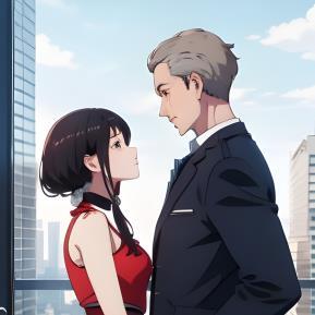 女悍匪形象